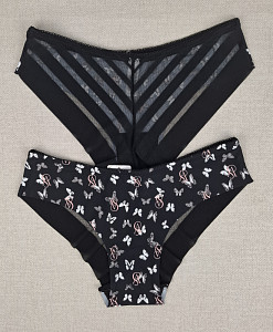 Женские трусы слипы бесшовные  ALINA 