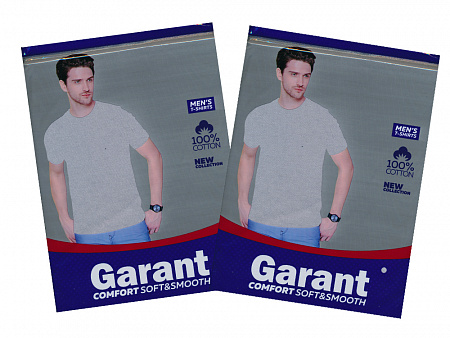 Футболка мужская серая GARANT