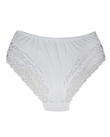 Женские кружевные трусы слипы (большие размеры) ALINA 